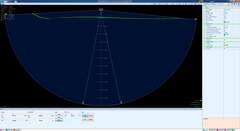 Multibeam data - DualHead swath